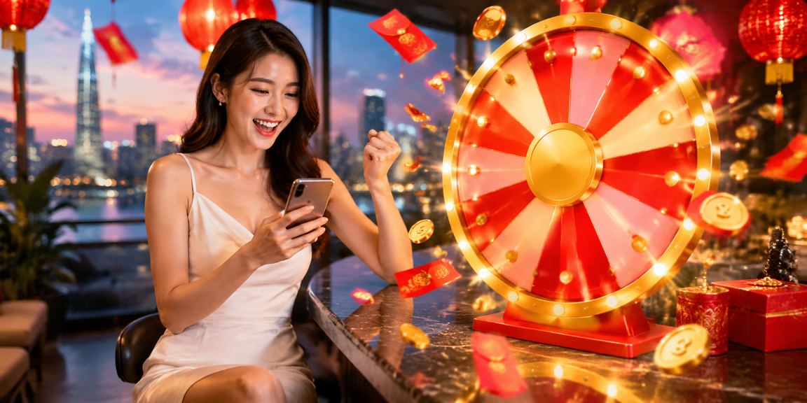 Người dùng tại Thành phố Hồ Chí Minh tham gia chơi casino trực tuyến dưới ánh đèn lồng