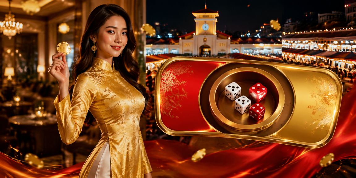 Phụ nữ mặc áo dài tại TP. Hồ Chí Minh chơi tài xỉu trực tuyến trên điện thoại
